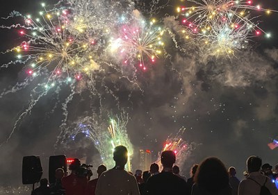 Els focs artificials de fi de Festa Major es tornaran a llençar des de tres punts diferents de la ciutat.