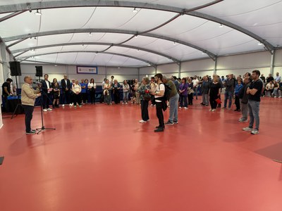 Inaugurada la nova seu del Club Tennis Taula Ripollet.
