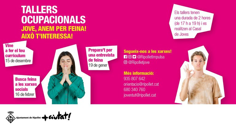 L’Ajuntament endega el nou servei ‘Jove, anem per feina!’