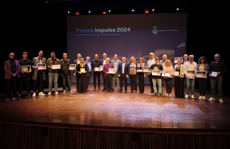 L’Ajuntament premia el teixit productiu local als Premis Impulsa 2024