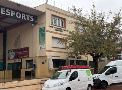 L’Ajuntament treballa per la reparació dels dos centres educatius afectats per les pluges torrencials.