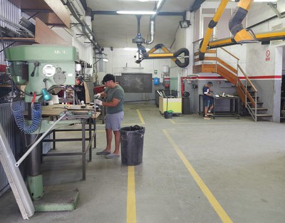 L’espai de tallers de Ripollet Impulsa reprèn la seva activitat amb un curs sobre electricitat i manteniment industrial.
