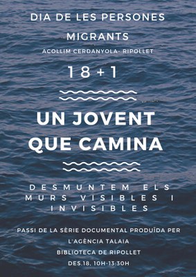 La Biblioteca de Ripollet acull un acte en record de les persones migrants.