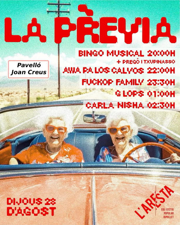 La prèvia: Canvia la ubicació al pavelló Joan Creus per les previsions de pluja