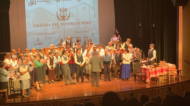 La funció “Històries de la Vinya: de la Mediterrània al Celler Cooperatiu de Ripollet” esdevé un èxit