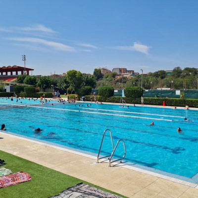La piscina d'estiu obrirà del 6 de juny al 6 de setembre.