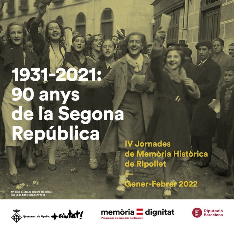 La Segona República protagonitza les IV Jornades de Memòria Històrica de Ripollet