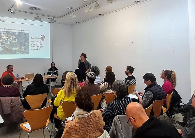 L'Ajuntament de Ripollet i la Diputació de Barcelona inicien una diagnosi de la formació artística a Ripollet