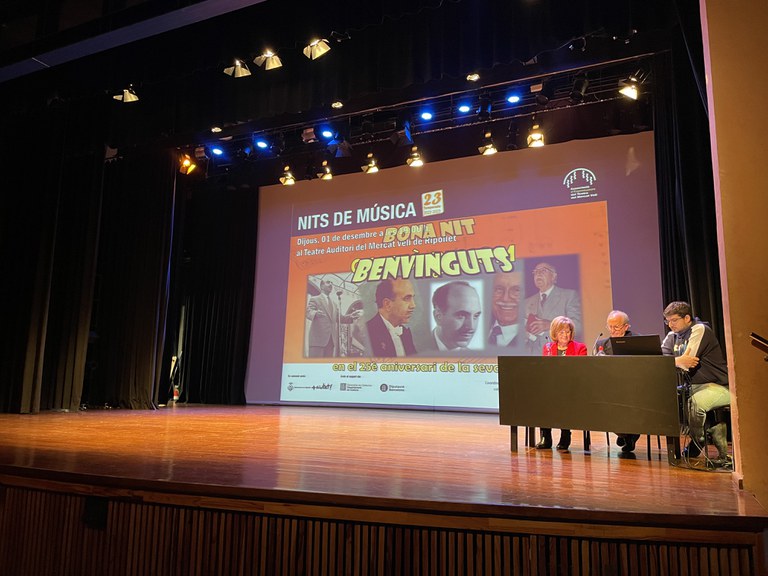 Les Nits de Música reten homenatge al tenor ripolletenc Gaietà Renom