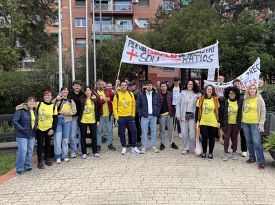 Marxa conjunta de l'ensenyament públic de Ripollet i Cerdanyola.