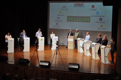 Més de 1.000 persones segueixen el debat electoral de Ripollet Ràdio i la Revista de Ripollet.