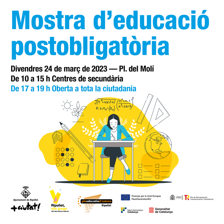 Ripollet celebra la primera Mostra d'educació postobligatòria