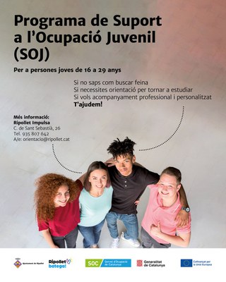 Ripollet continua oferint suport a joves per millorar la seva inserció formativa i laboral.