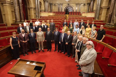 Ripollet participa en l’acte central dels 15 anys de l’AMB al Parlament.