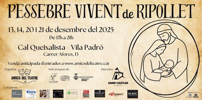 Ripollet recupera el Pessebre Vivent a Cal Queixalista trenta anys després.