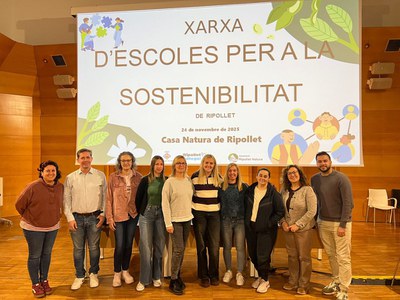 Ripollet reforça l’educació ambiental als centres educatius a través de la Xarxa d'Escoles per a la Sostenibilitat.