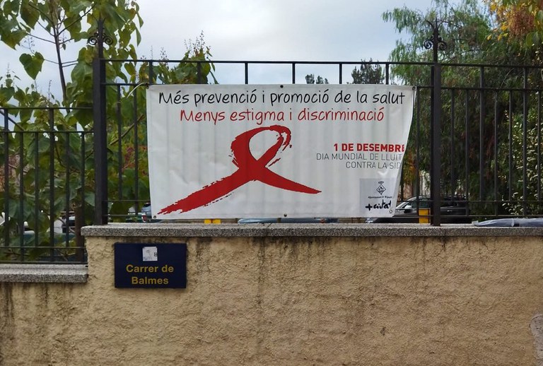 Ripollet reivindica la qualitat de vida de les persones amb VIH en el Dia Mundial de la SIDA