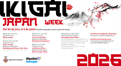 Torna la Ikigai Japan Week amb la seva Vlll edició.