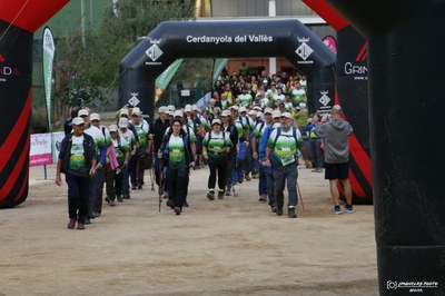 Fotografia de la sortida de la Som Vallès Trail.