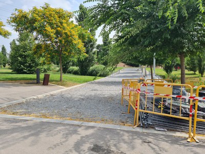 Tres actuacions milloraran l’accessibilitat al parc dels Pinetons.