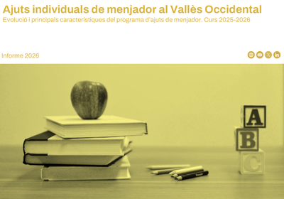 Un de cada quatre alumnes de Ripollet van tenir beca de menjador el curs passat.