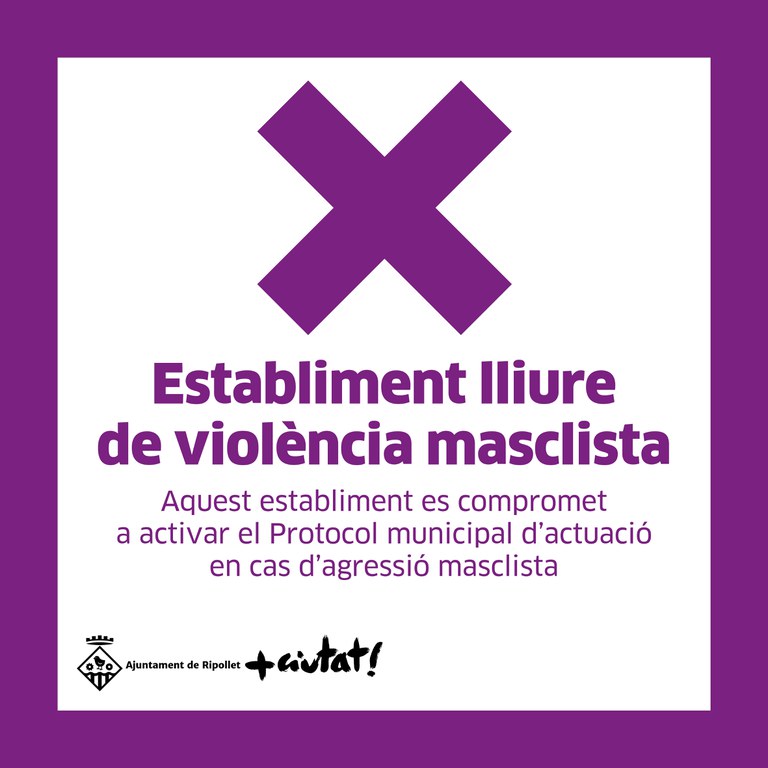Protocol establiments lliures violència masclista