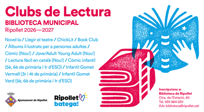 La Biblioteca de Ripollet inicia el curs amb una nova oferta de clubs de lectura.