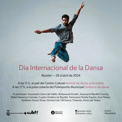 Ripollet celebra el Dia Internacional de la Dansa amb tot un dia de ball.