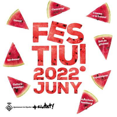 Arrenca el Festiu! 2022 amb més d’una trentena d’activitats.