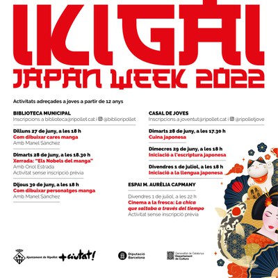 Arriba la IV Edició de la Ikigai Japan Week.
