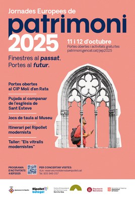 Cartell Jornades Europees de Patrimoni 2025