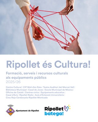 Oberta la inscripció per als cursos i tallers del Centre Cultural 2025-2026.