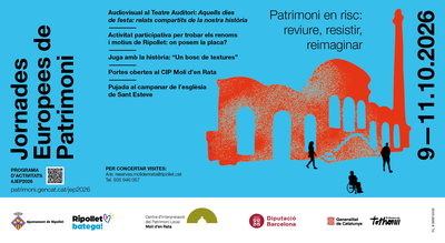 Ripollet celebra les Jornades Europees de Patrimoni amb activitats per recuperar i preservar la memòria col·lectiva.